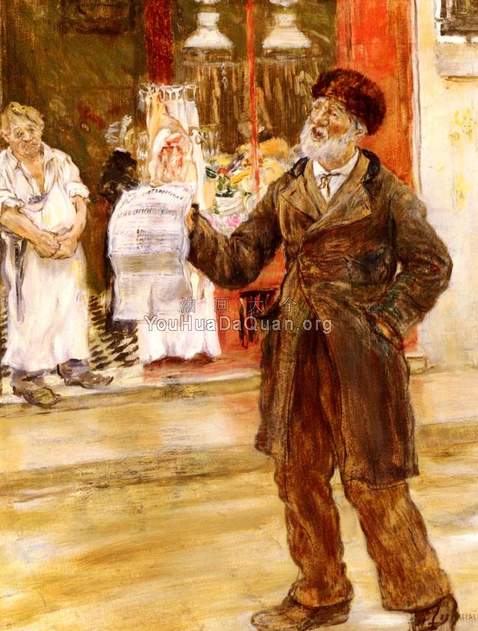 The Small Trades of Paris, The Town Crier - 简·弗朗索瓦·拉法埃里